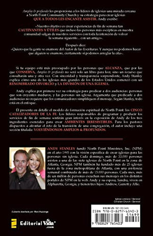 Amplio y profundo: Edificando iglesias de las que todos quisieran ser parte (Spanish Edition),Used