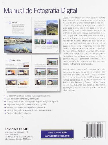 Manual de fotografa digital: Cmo crear tus mejores imgenes digitales y descargarlas al ordenador (Spanish Edition),Used