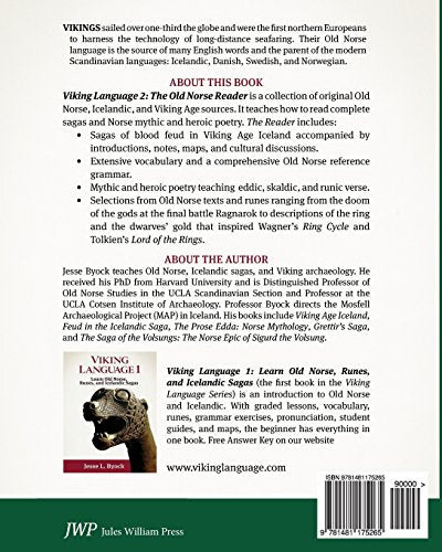 Viking Language 2: The Old Norse Reader (Viking Language Old Norse Icelandic Series),Used