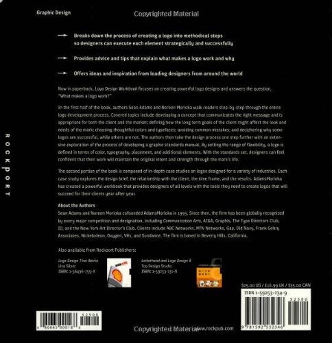 Logo Design Workbook: A HandsOn Guide to Creating Logos,Used