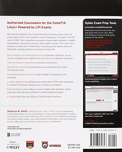 CompTIA Linux+: Exams LX0101 and LX0102,Used