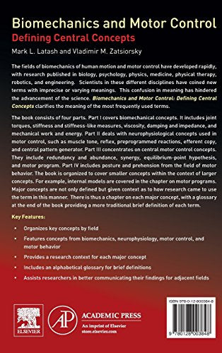 Biomechanics and Motor Control: Defining Central Concepts,Used