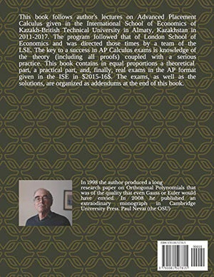 AP CALCULUS I: for Students of Economics, Finance and Mathematics,Used