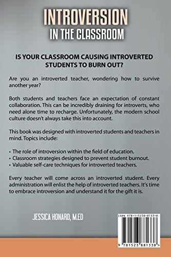 Introversion in the Classroom: How to Prevent Burnout and Encourage Success,Used