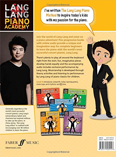 Lang Lang Piano Academy  The Lang Lang Piano Method: Level 4, Book & Online Audio (Faber Edition: Lang Lang Piano Academy),New