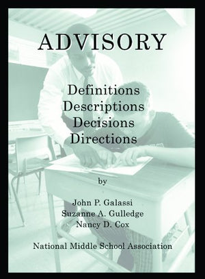 Advisory: Definitions; Descriptions; Decisions; Directions,Used