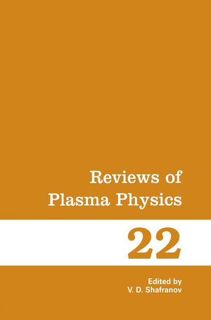 Reviews Of Plasma Physics (Reviews Of Plasma Physics, 22),Used