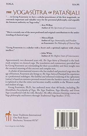 The YogaSutra of Patajali: A New Translation and Commentary,New