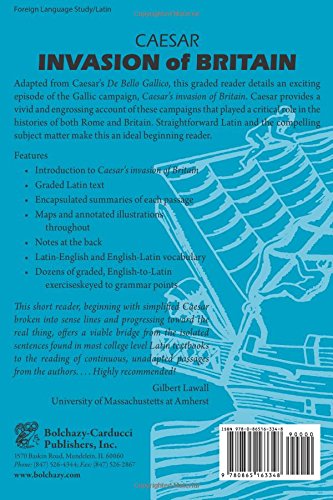 Caesar Invasion Of Britain (Latin Edition),New