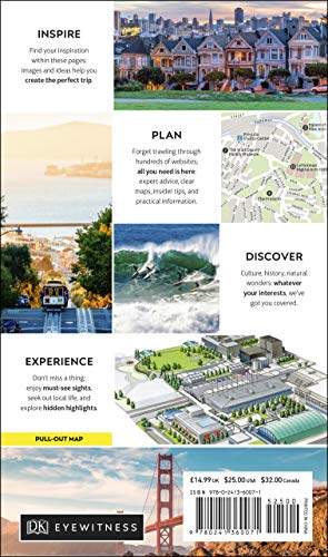 DK Eyewitness San Francisco and the Bay Area (Travel Guide),Used