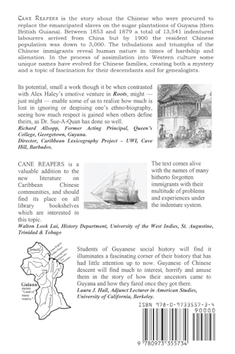Cane Reapers 3rd Edition: Chinese Indentured Immigrants in Guyana,Used