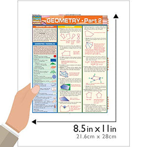 Geometry Part 2 QuickStudy Laminated Reference Guide (QuickStudy Academic),New