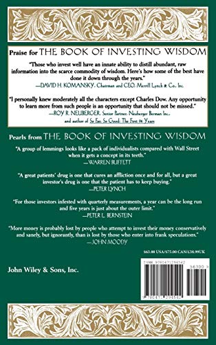 The Book of Investing Wisdom: Classic Writings by Great StockPickers and Legends of Wall Street,New