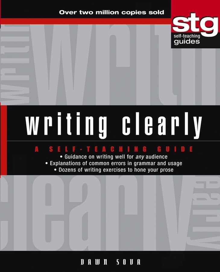 Writing Clearly: A SelfTeaching Guide,Used