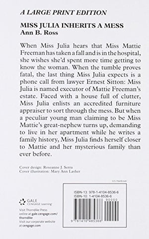 Miss Julia Inherits a Mess (Thorndike Press Large Print Core Series),Used