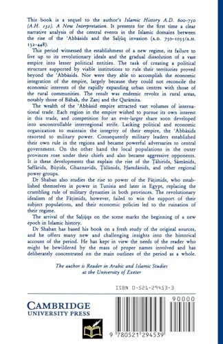 Islamic History: Volume 2, Ad 7501055 (Ah 132448): A New Interpretation