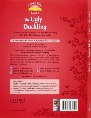 Classic Tales: Ugly Duckling Beginner Level 2 (Classic Tales. Level 2),Used