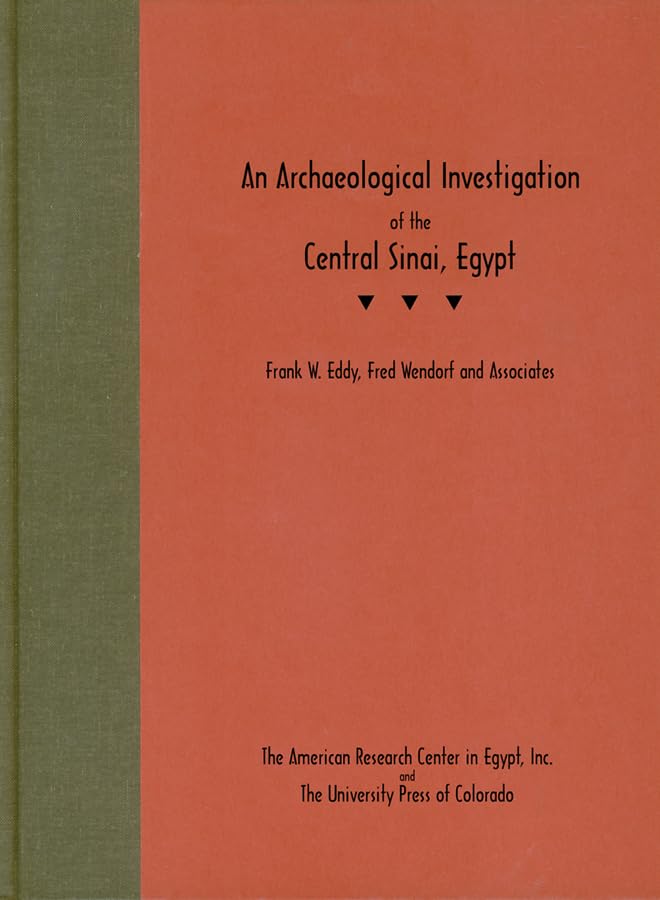 An Archaeological Investigation of the Central Sinai, Egypt,Used