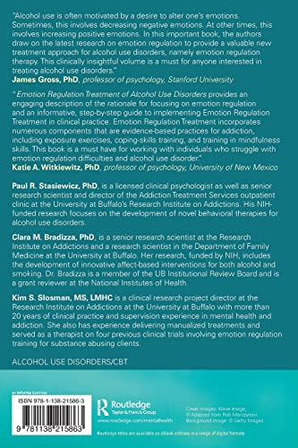 Emotion Regulation Treatment of Alcohol Use Disorders,Used