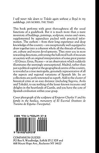 The Companion Guide to Madrid and Central Spain (Companion Guides),Used