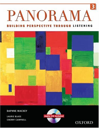 Panorama Listening 3 Student Book and Audio CD: Building Perspective Through Listening,Used