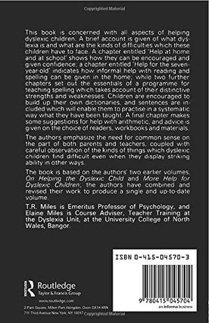 Help for Dyslexic Children,Used