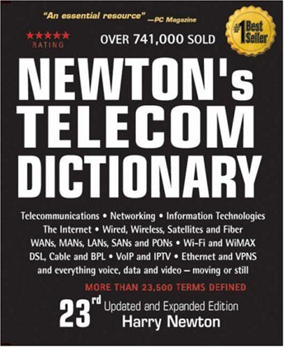 Newton's Telecom Dictionary,Used