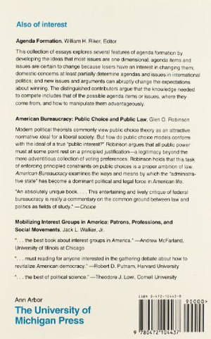 Regulation, Organizations, and Politics: Motor Freight Policy at the Interstate Commerce Commission,Used