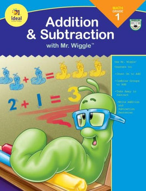 Addition & Subtraction with Mr. Wiggle, Math Grade 1,Used