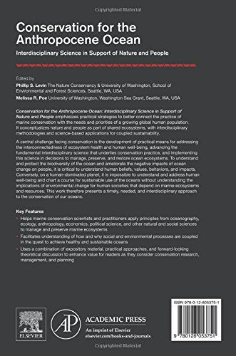 Conservation for the Anthropocene Ocean: Interdisciplinary Science in Support of Nature and People,Used
