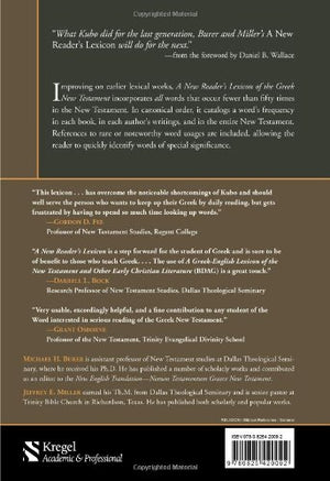 A New Reader'S Lexicon Of The Greek New Testament,New