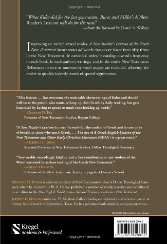 A New Reader'S Lexicon Of The Greek New Testament,New