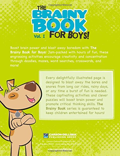 Brainy Book for Boys, Volume 1 Activity Book, Grades 1  4 (Brainy Books),Used