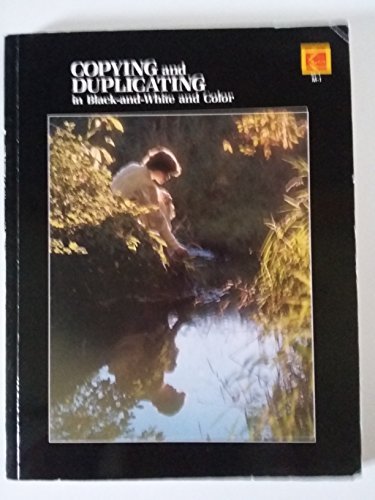 Copying And Duplicating: In Blackandwhite And Color/Pbn M1,Used