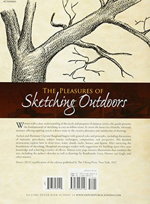 The Pleasures Of Sketching Outdoors (Dover Art Instruction),Used