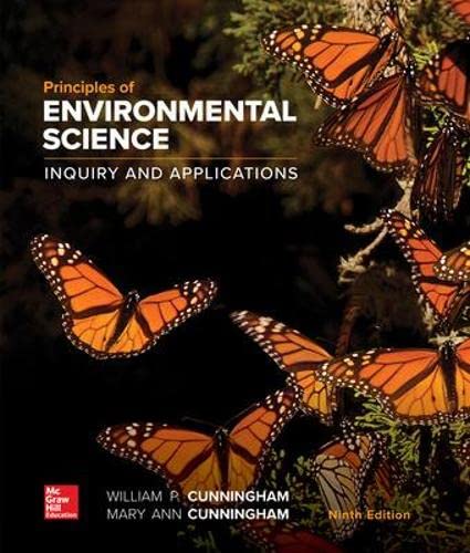 Principles of Environmental Science,Used
