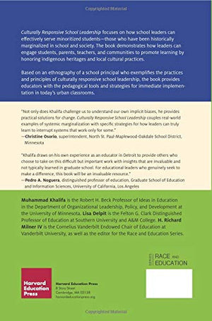 Culturally Responsive School Leadership (Race And Education)