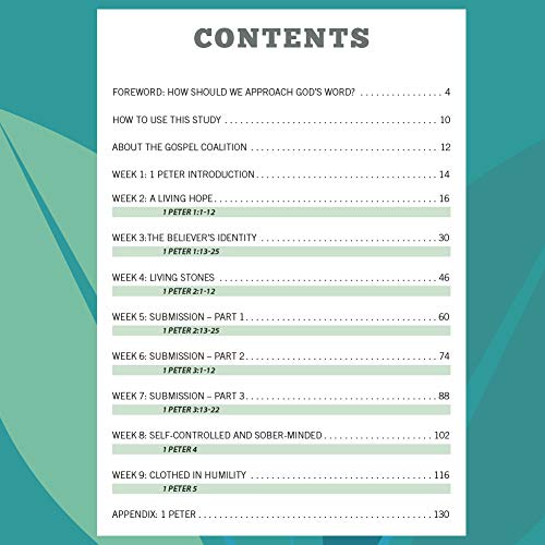 1 Peter: A Living Hope in Christ  Bible Study Book (The Gospel Coalition),New