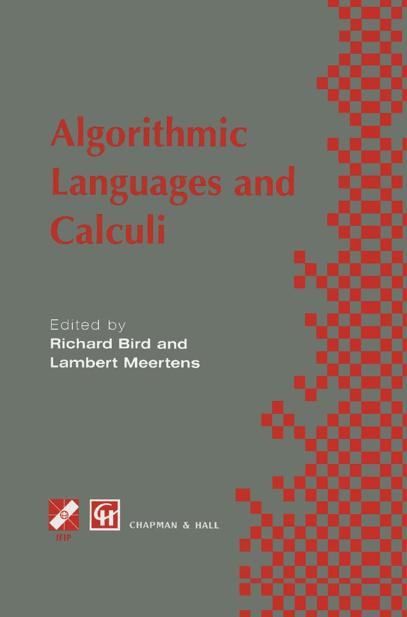 Algorithimic Languages and Calculi (IFIP Advances in Information and Communication Technology),Used