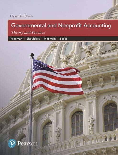 Governmental and Nonprofit Accounting,New