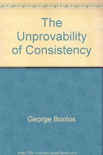 The Unprovability of Consistency: An Essay in Modal Logic,Used