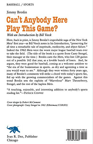 Can't Anybody Here Play This Game?: The Improbable Saga of the New York Met's First Year,Used