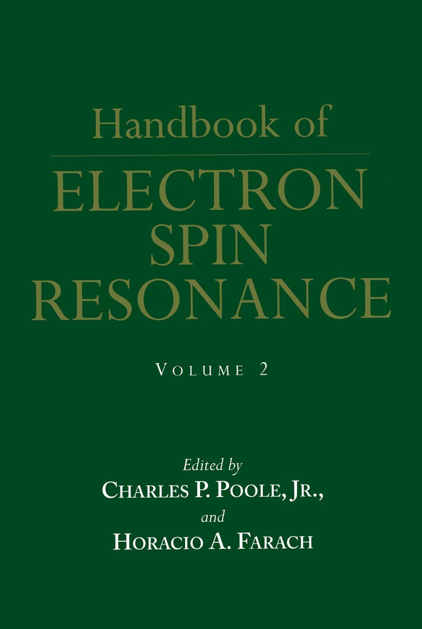 Handbook of Electron Spin Resonance: Volume 2,New