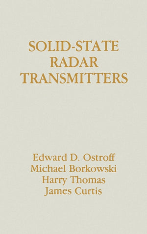 SolidState Radar Transmitters (Artech House Radar Library (Hardcover)),Used