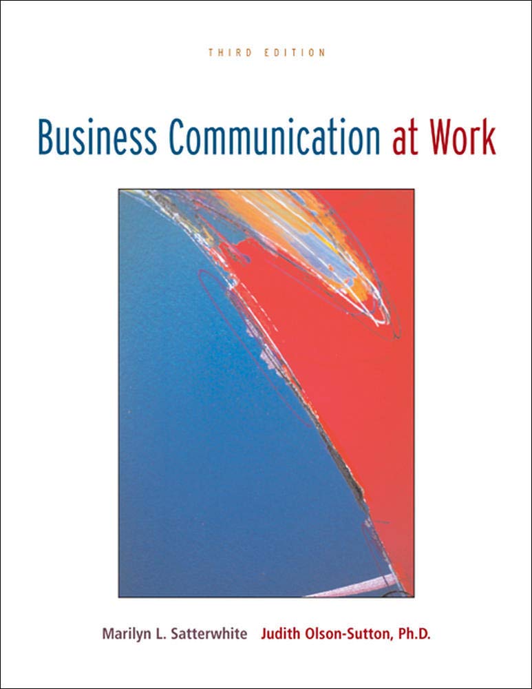 Business Communication At Work With Olc Premium Content Card,New