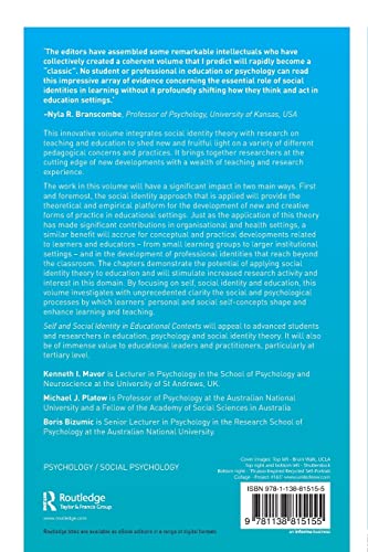 Self and Social Identity in Educational Contexts,Used