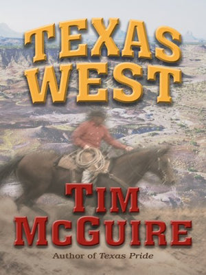 Texas West (Wheeler Large Print Western),Used