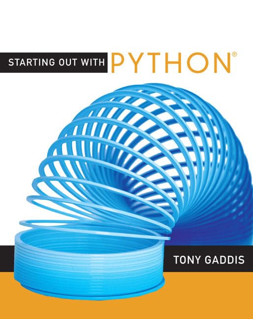 Starting Out with Python,New