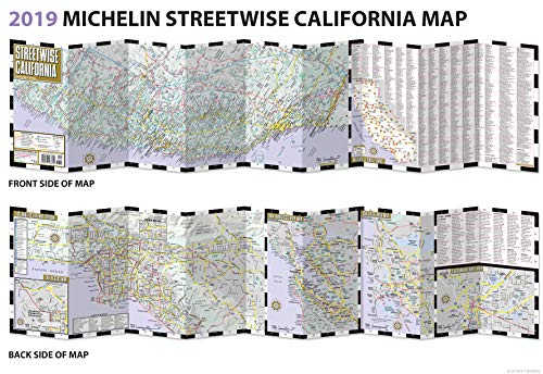 Streetwise California Map: Laminated State Road Map of California,Used