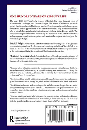 One Hundred Years of Kibbutz Life,Used